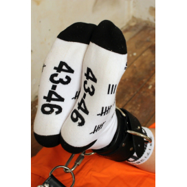 Chaussettes blanches LOCKED Sk8erboy 2