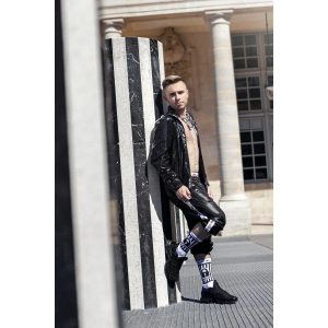 Chaussettes blanches LOCKED Sk8erboy