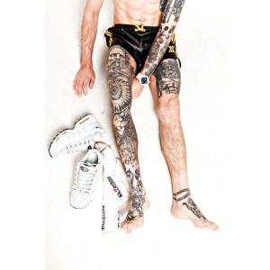 Chaussettes blanches CREW SOCKS Sk8erboy