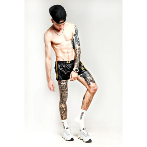 Chaussettes blanches CREW SOCKS Sk8erboy