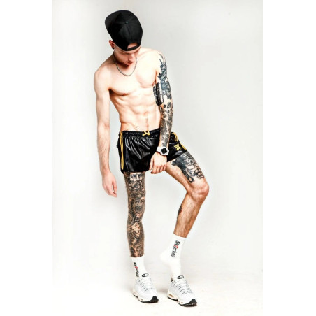 Chaussettes blanches CREW SOCKS Sk8erboy