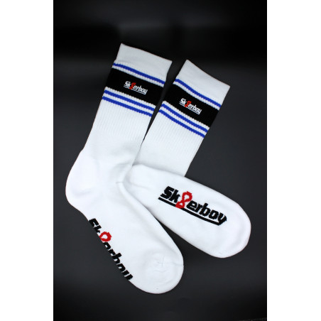 Chaussettes blanches Sk8erboy Deluxe