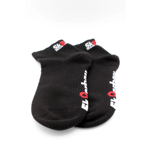 Chaussettes basses noires QUARTER Sk8erboy