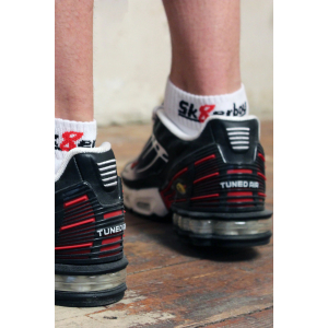Chaussettes basses Blanches QUARTER Sk8erboy