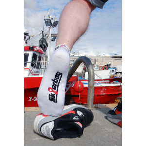 Chaussettes basses Blanches QUARTER Sk8erboy