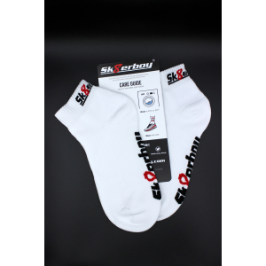 Chaussettes basses Blanches QUARTER Sk8erboy