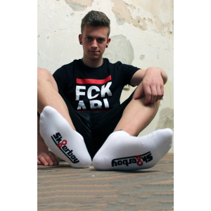 Chaussettes basses Blanches QUARTER Sk8erboy