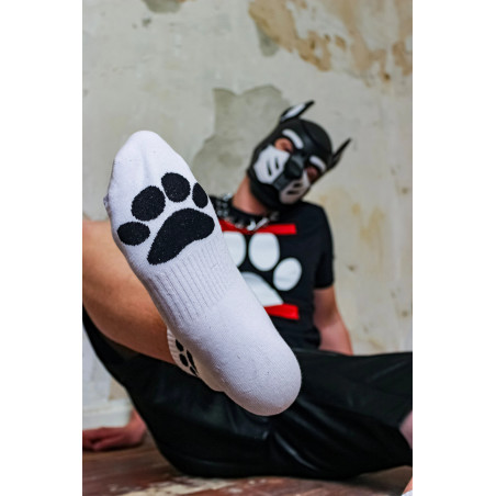 Chaussettes blanches PUPPY Sk8erboy