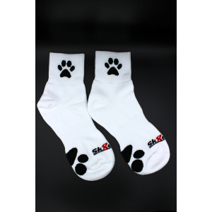 Chaussettes blanches PUPPY Sk8erboy