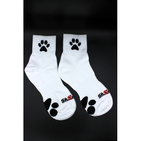 Chaussettes blanches PUPPY Sk8erboy