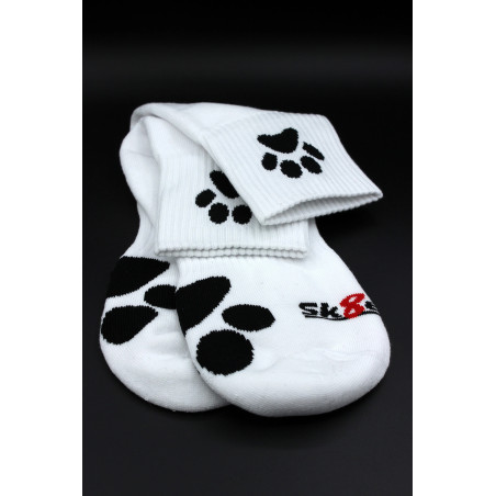 Chaussettes blanches PUPPY Sk8erboy