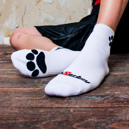 Chaussettes blanches PUPPY Sk8erboy