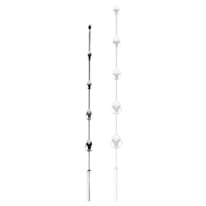 Tige d'urètre en métal BRANO S 22 cm | Diamètre 6 à 14mm