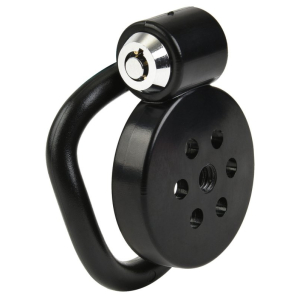 Cage de chasteté plate HIDY Noire de 2.5 x 3.8 cm
