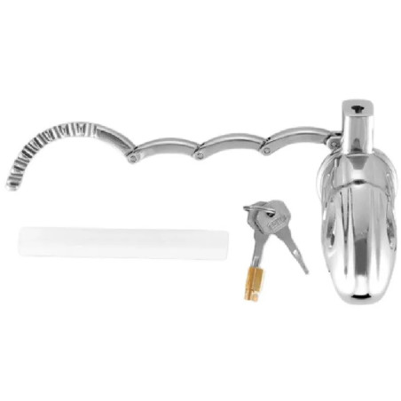 Cage de chasteté Métal FUTULOCK 10 x 3.7 cm