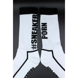 Chaussettes blanches SNEAKERPORN Sk8erboy