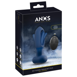 Plug anal FLICK TONG avec effet Doigté 11 x 3.5 cm 2
