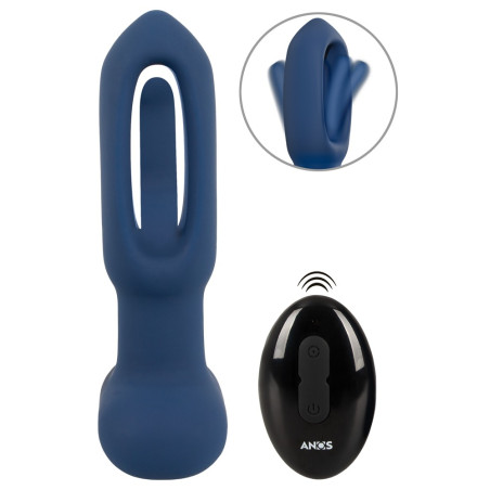 Plug anal FLICK TONG avec effet Doigté 11 x 3.5 cm