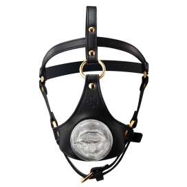 Bâillon avec Masturbateur Entrée Bouche TRANLIPS 30mm 2