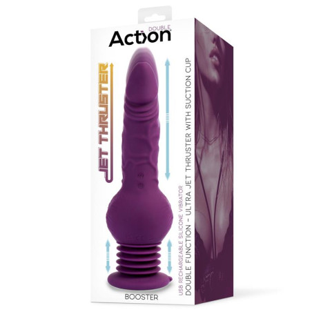 Gode Vibrant Va-et-Vient BOOSTER 12 x 4.2cm