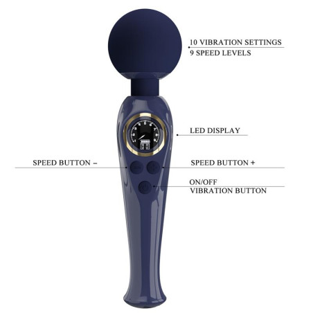 Wand SKYLER 22.5cm | Tête 55mm