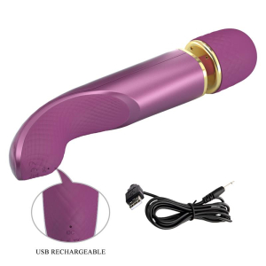 Wand COLORFULL 24cm | Tête 48mm Violet Doré