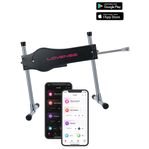 Sex machine connectée LOVENSE Deux extrémités et Godes