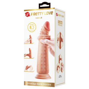 Gode Réaliste KABLE 18 x 4.5cm Marron Très Clair