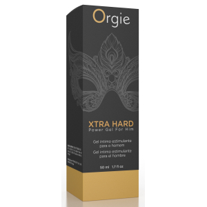 Gel Stimulant XTRA HARD 50ml Noir