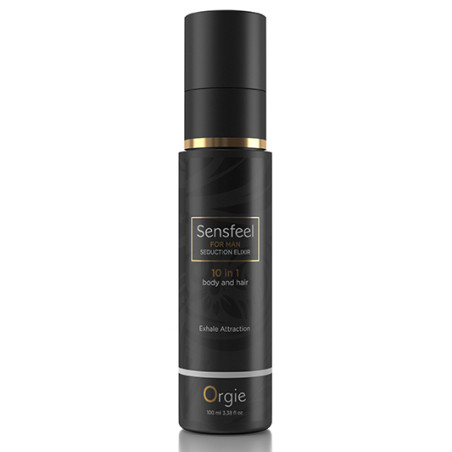 Lotion pour Corps et Cheveux SENSFEEL FOR MAN 100ml Noir