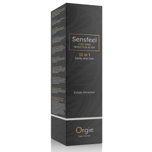 Lotion pour Corps et Cheveux SENSFEEL FOR MAN 100ml Noir