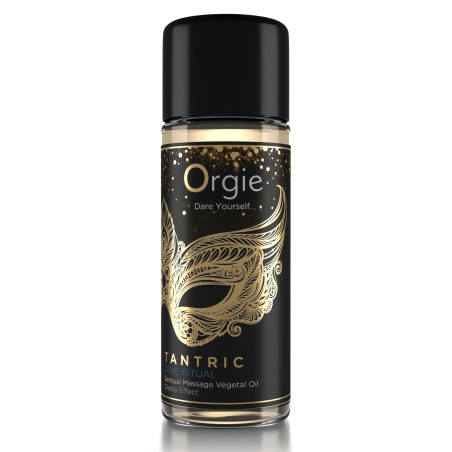 Coffret 3 Huiles de Massage TANTRIC Noir