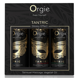 Coffret 3 Huiles de Massage TANTRIC Noir 2