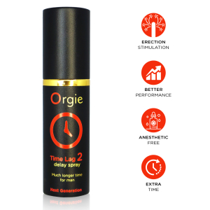 Spray Retardant TIME LAG 2 10 ml Noir