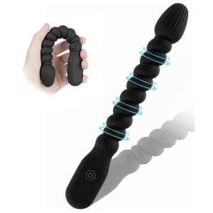Stimulateur de prostate vibrant FLEX SPIRAL 10 Vibrations