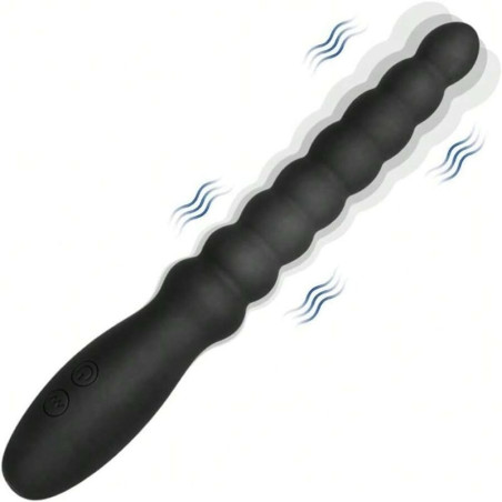 Boules Anales Vibrantes LEVIOZAS 13 x 2.8cm Noir