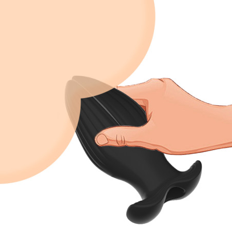 Plug creux Ancre OPENBUTT L de 11.5 x 7 cm par Fukr