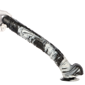 Gode XL PISARA 35.5 x 5.3cm Noir