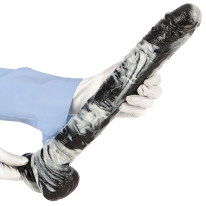 Gode XL PISARA 35.5 x 5.3cm Noir