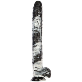 Gode XL PISARA 35.5 x 5.3cm Noir