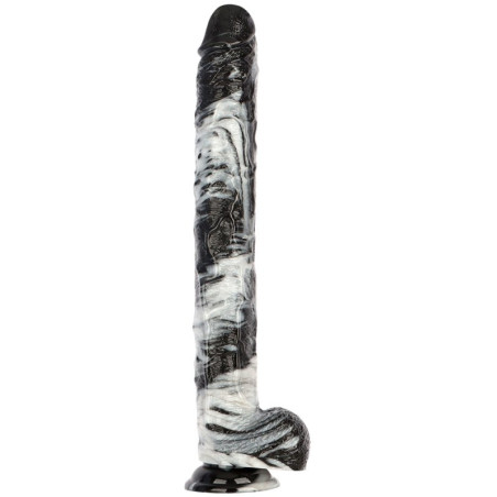 Gode XL PISARA 35.5 x 5.3cm Noir