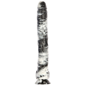 Gode XL PISARA 35.5 x 5.3cm Noir