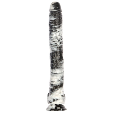 Gode XL PISARA 35.5 x 5.3cm Noir