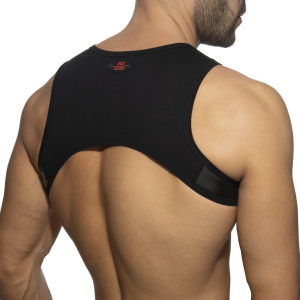 Harnais en tissu RING PLAIN Noir