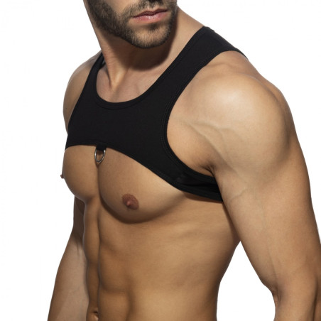 Harnais en tissu RING PLAIN Noir