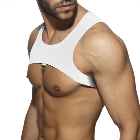 Harnais en tissu RING PLAIN Blanc
