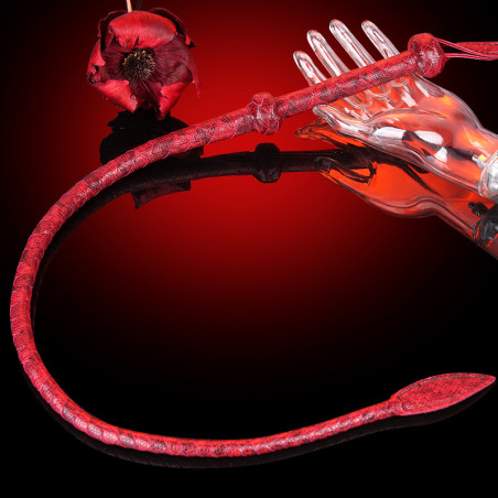 Fouet SCORPIONEA 86cm Rouge Noir