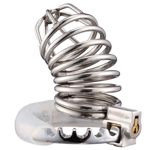 Cage de chasteté SPIRODICK 9 x 3.3 cm par CockLock
