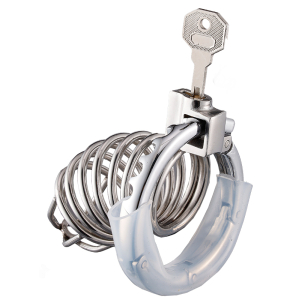 Cage de chasteté SPIRODICK 9 x 3.3 cm par CockLock