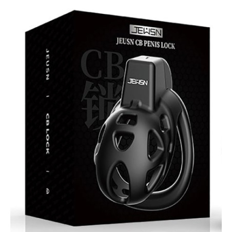 Cage de chasteté SOFFAL L Noire de 11 x 3.6 cm